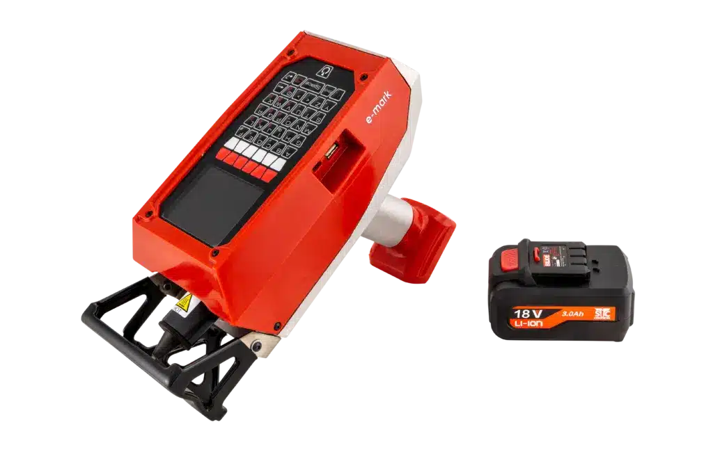 cordless dot peen marking machine E-Mark
